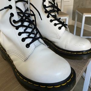 White Dr Martens